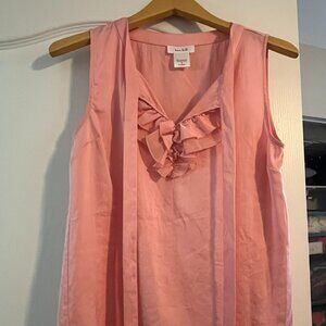 Pink/Coral Silky Blouse